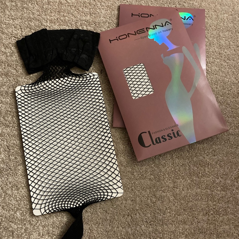 Fishnet Thigh Highs S/M